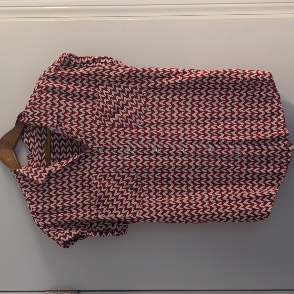 Jack's Girlfriend patterned top